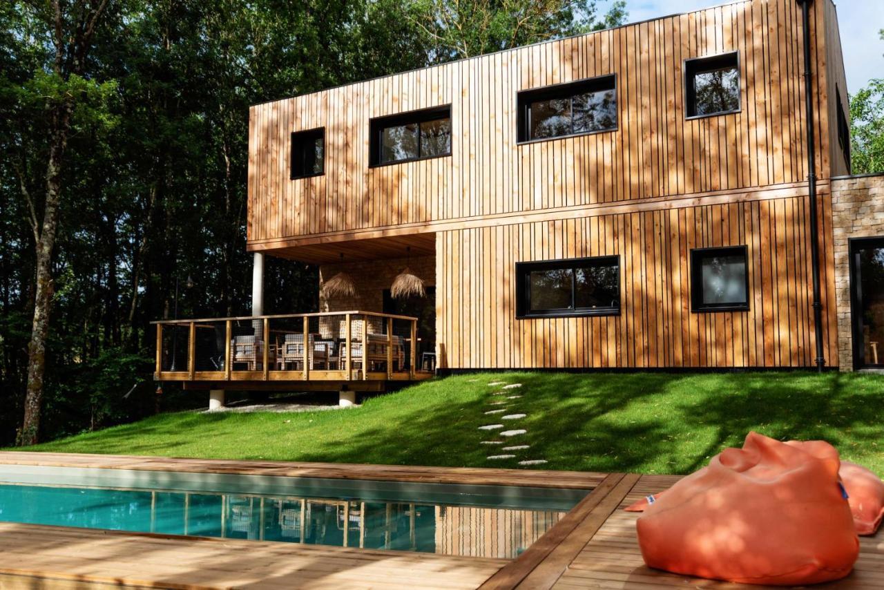 Bed and Breakfast Dans Les Arbres Lanta Exterior foto