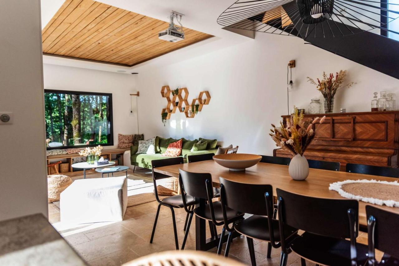 Bed and Breakfast Dans Les Arbres Lanta Exterior foto