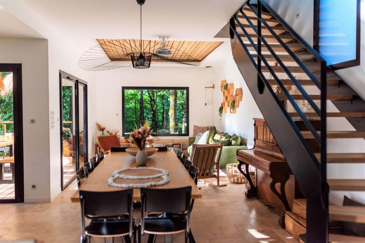 Bed and Breakfast Dans Les Arbres Lanta Exterior foto
