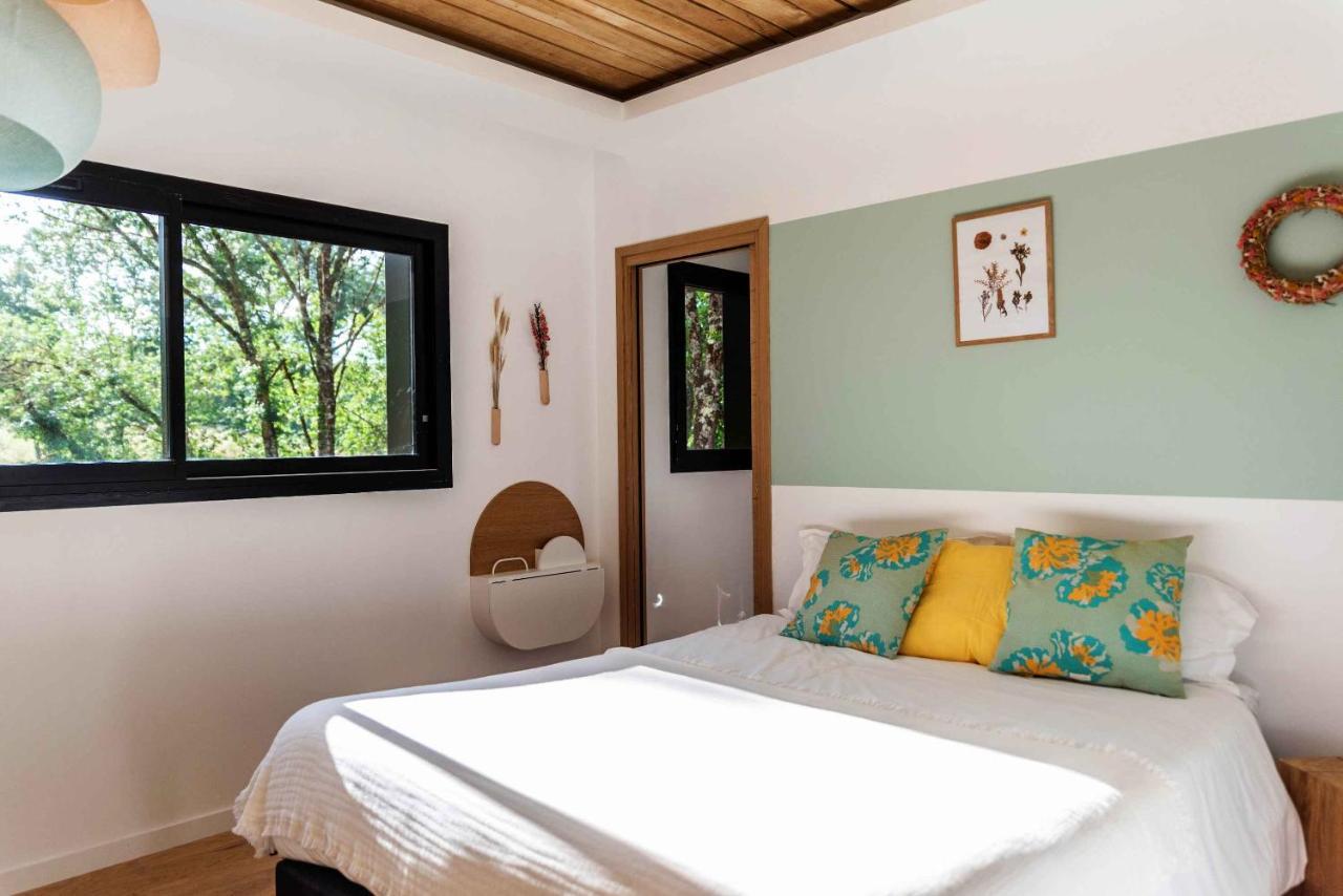 Bed and Breakfast Dans Les Arbres Lanta Exterior foto