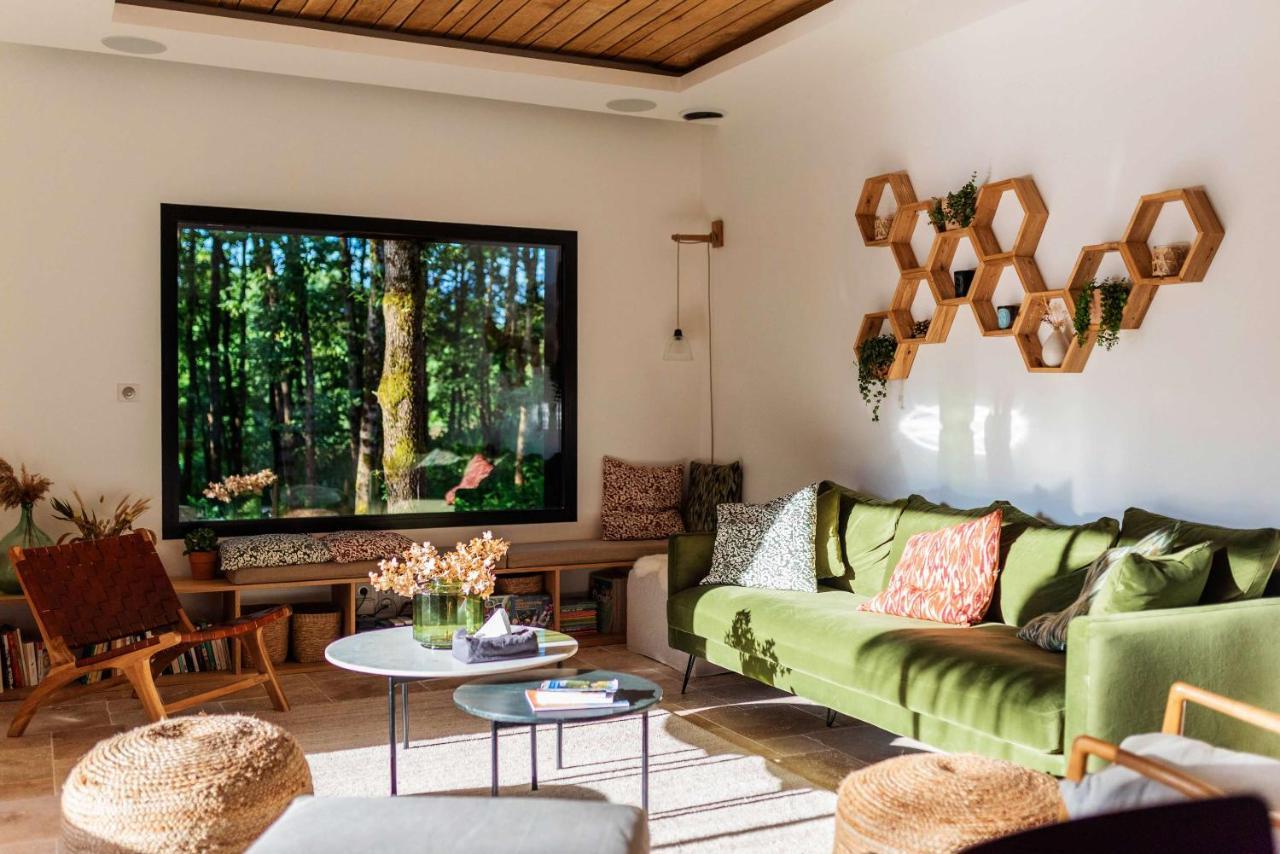 Bed and Breakfast Dans Les Arbres Lanta Exterior foto
