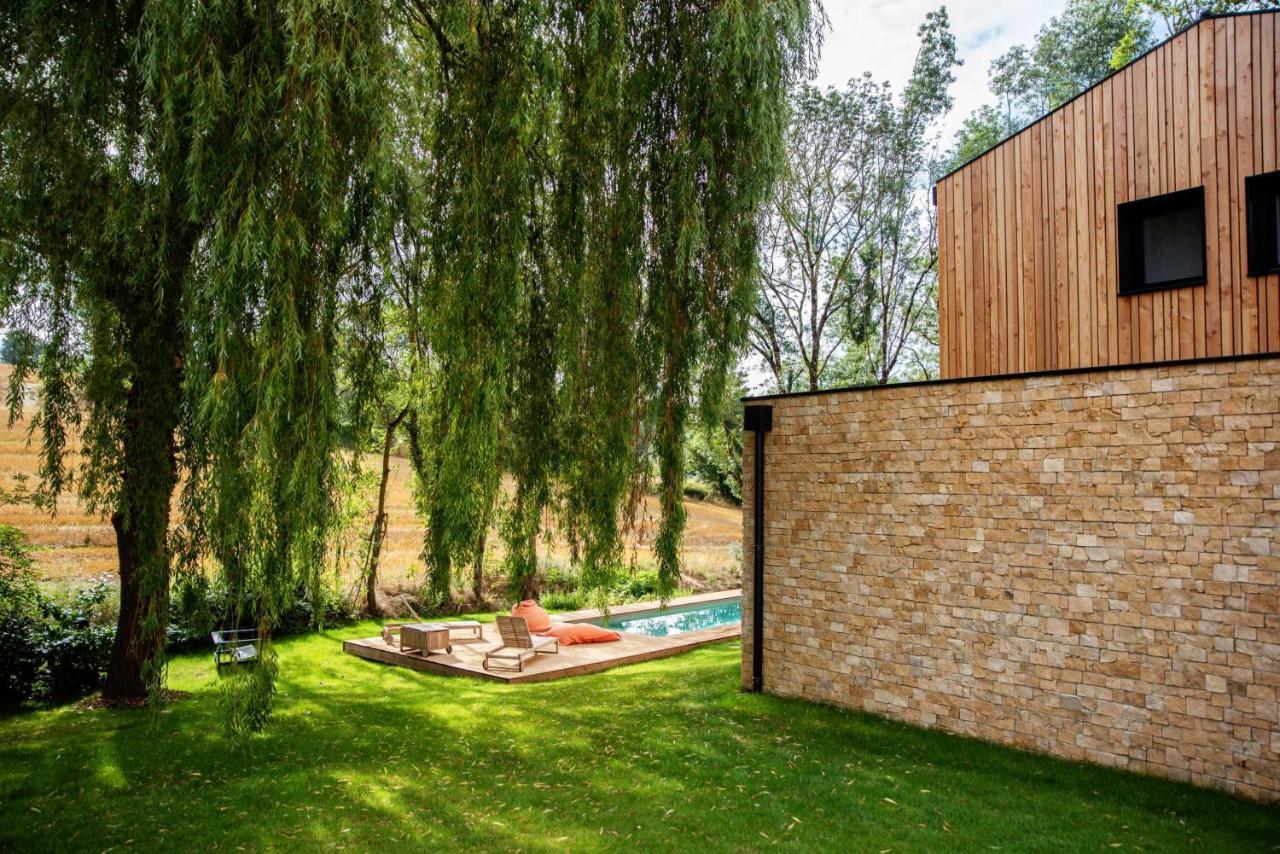 Bed and Breakfast Dans Les Arbres Lanta Exterior foto