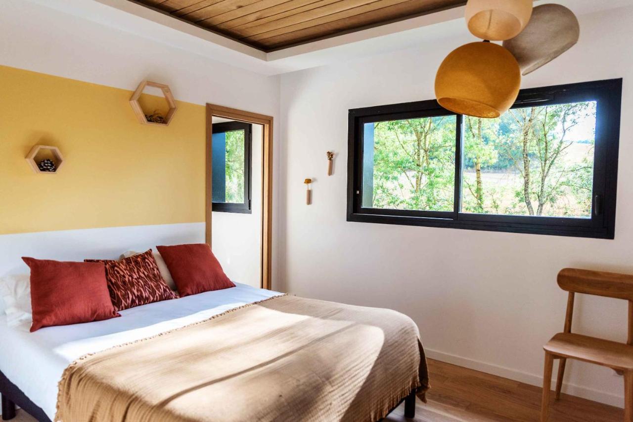 Bed and Breakfast Dans Les Arbres Lanta Exterior foto